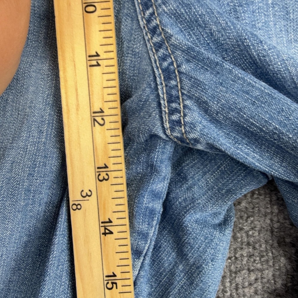 BandolinoBlu Capri Jeans Womens 22W Light Wash High Rise Relaxed Cuffed Denim - Picture 3 of 9